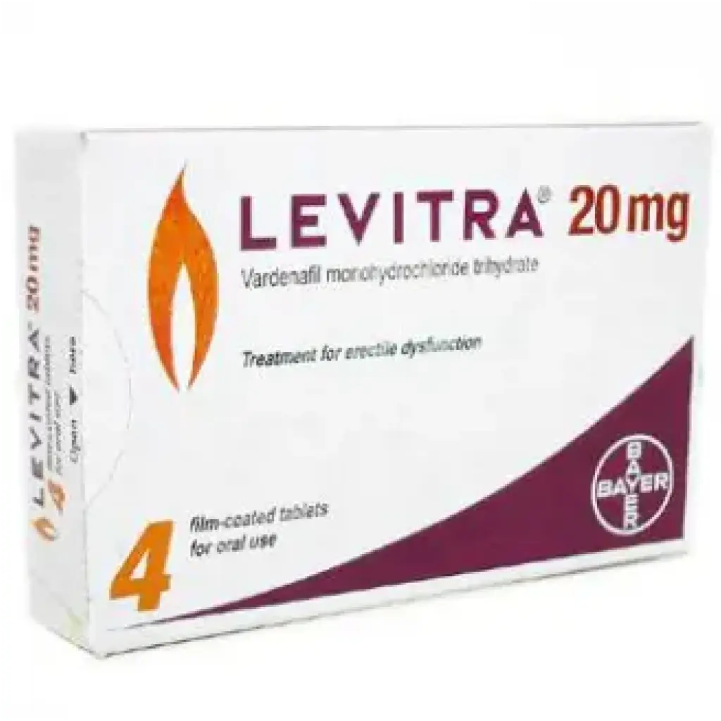 Buy 4 Pills of Levitra 10 mg [Vardenafil] by Bayer Schering