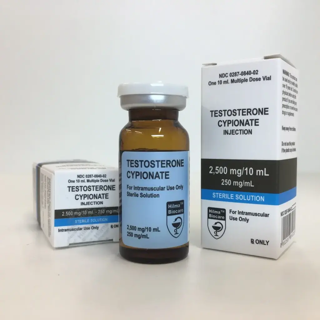 Purchase 10 mL Vial of Testosterone Cypionate by Hilma Biocare